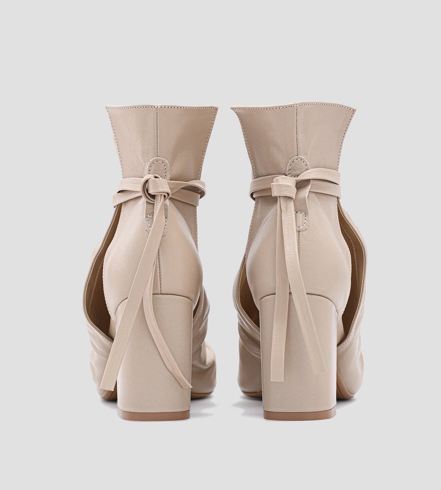 Ankle Boot CBK Couro Nude