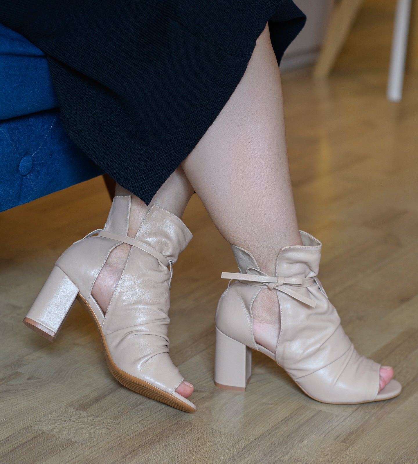 Ankle Boot CBK Couro Nude