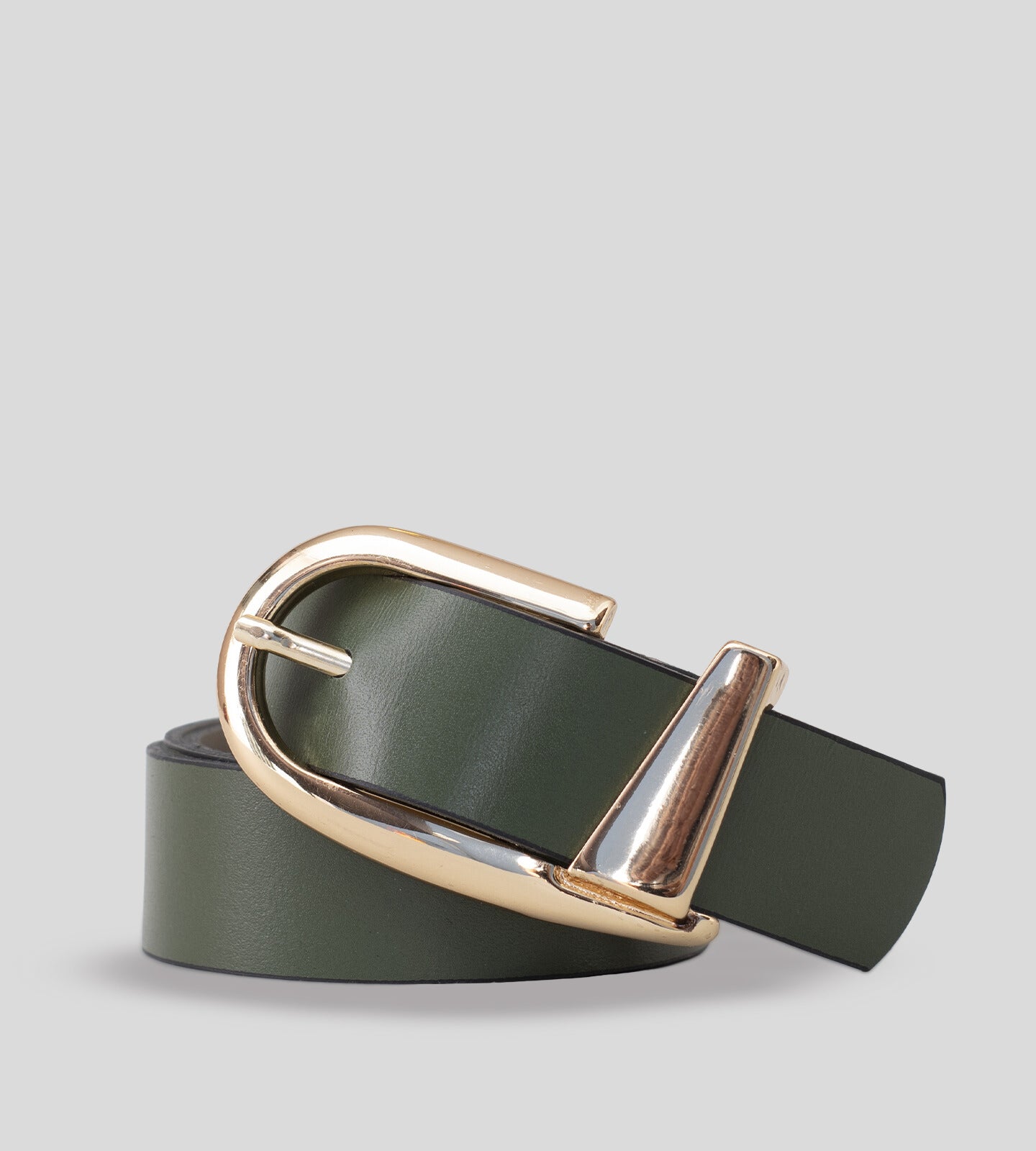 Cinto Feminino Couro Verde
