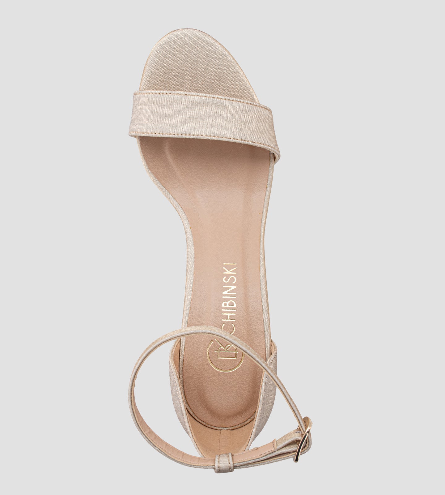 Sandália Gisele Velvet Areia CBK