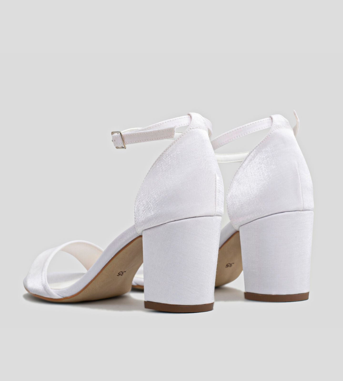 Sandália Noiva Gisele Velvet Branco