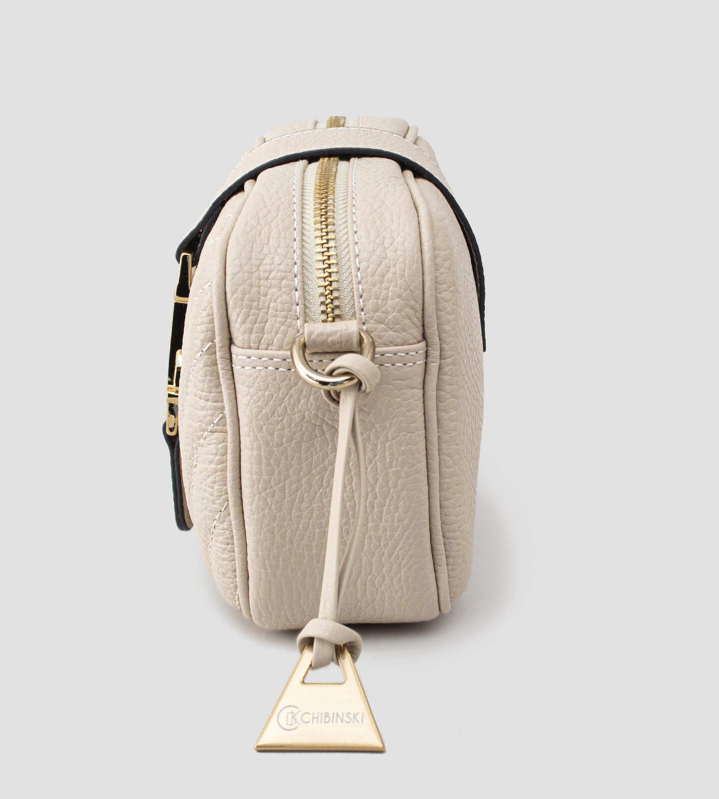 Handbag Matelassê Couro Off White