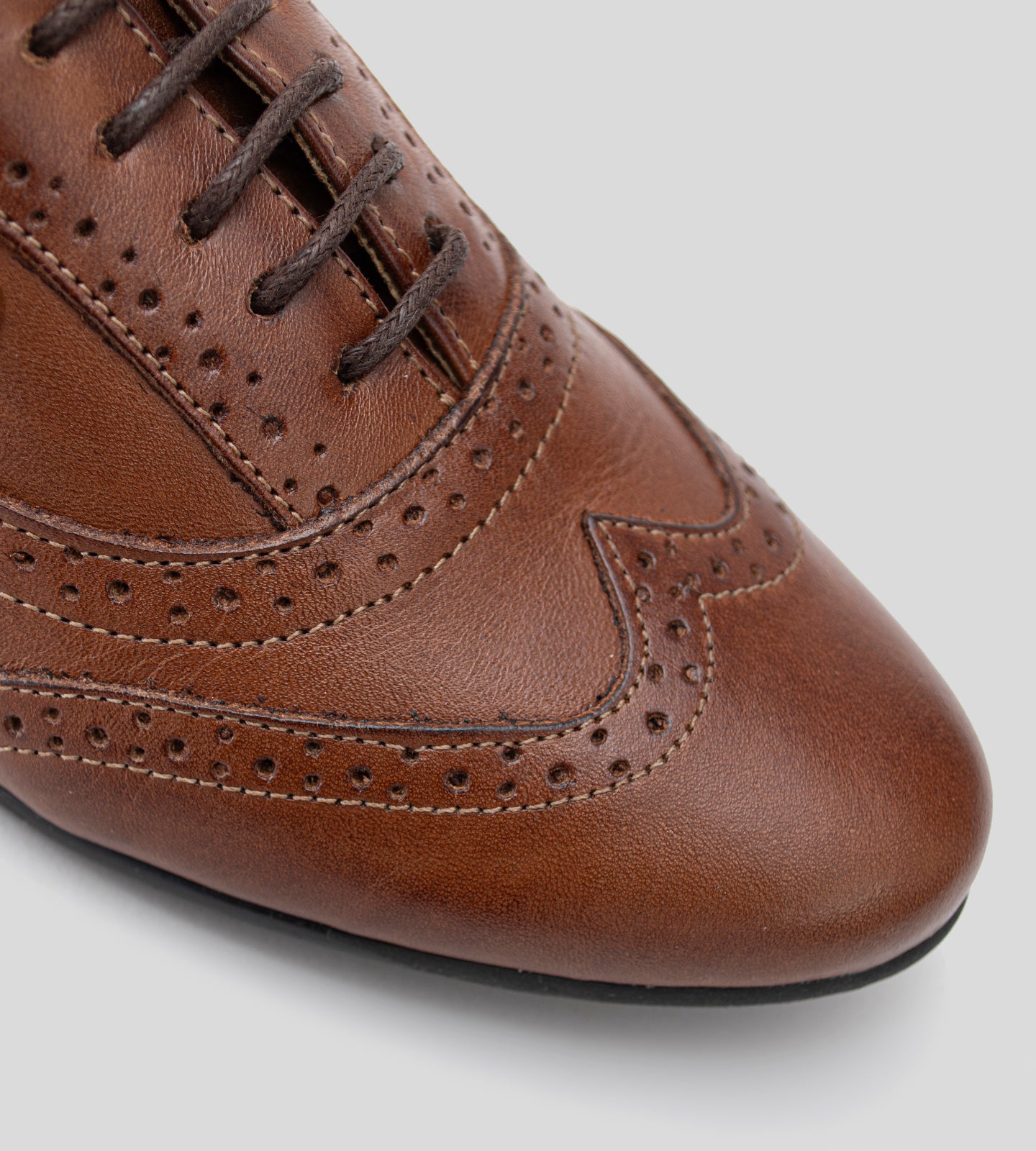 Sapato Oxford Couro Marrom