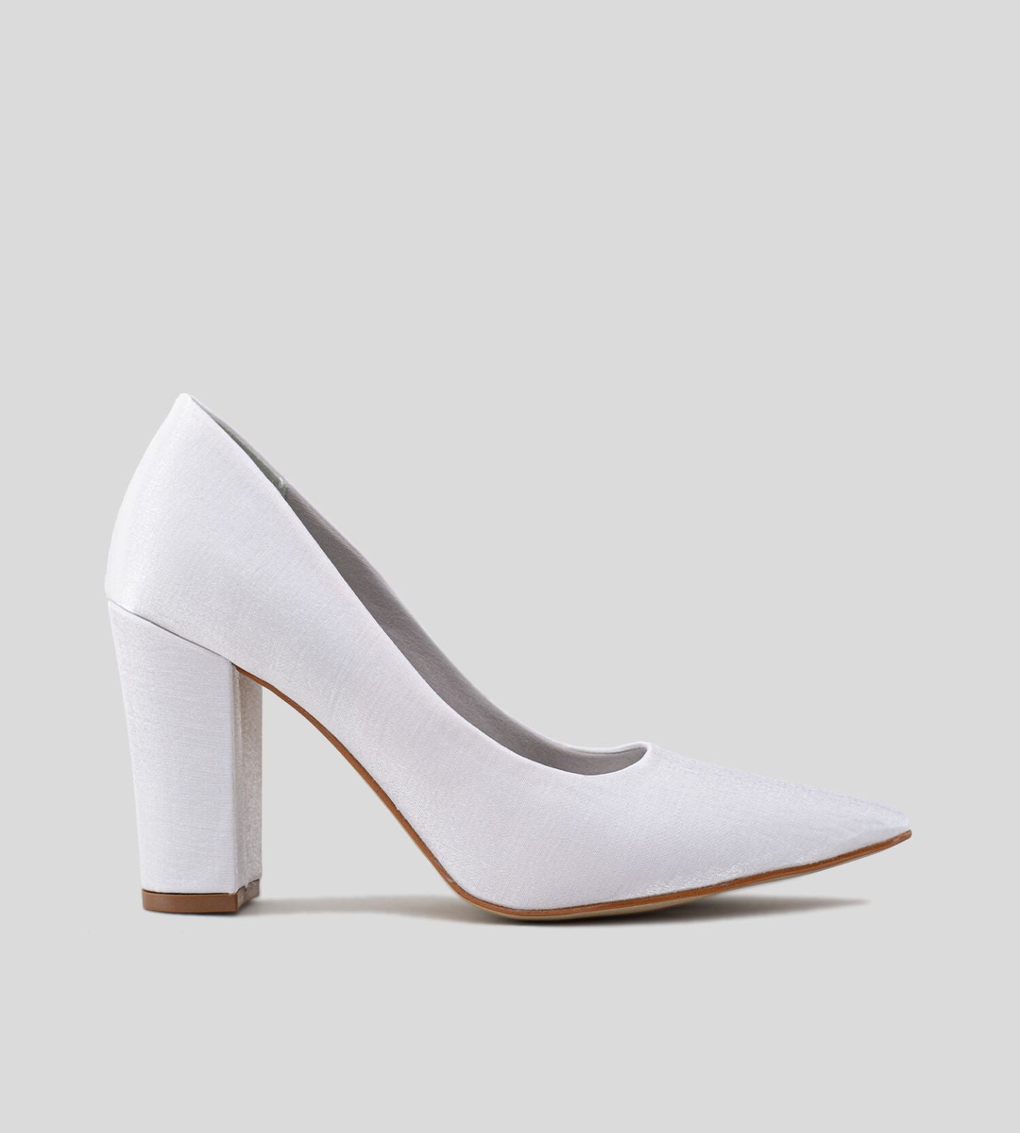 Scarpin Noiva Velvet Branco