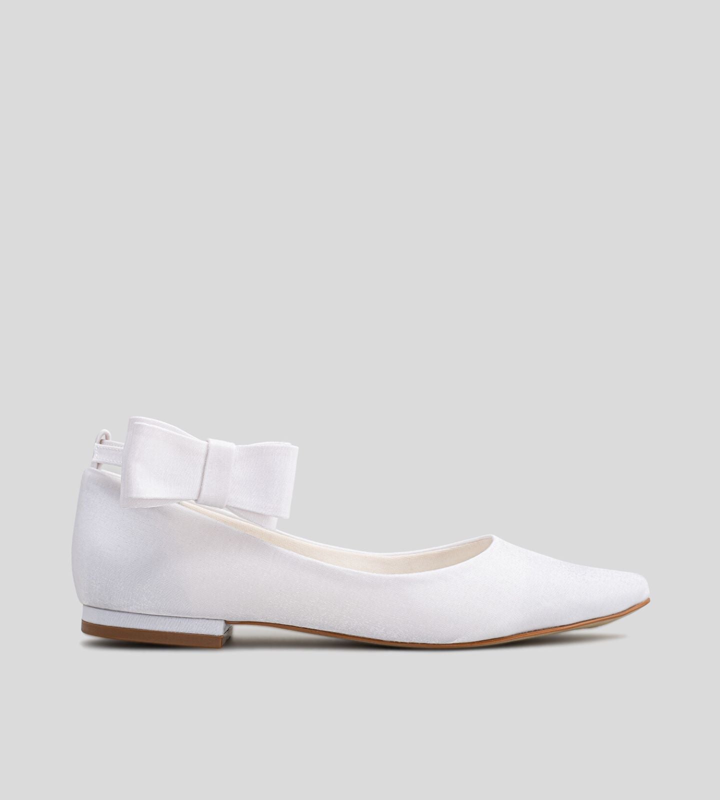 Sapatilha Noiva Velvet Branco Com Laço