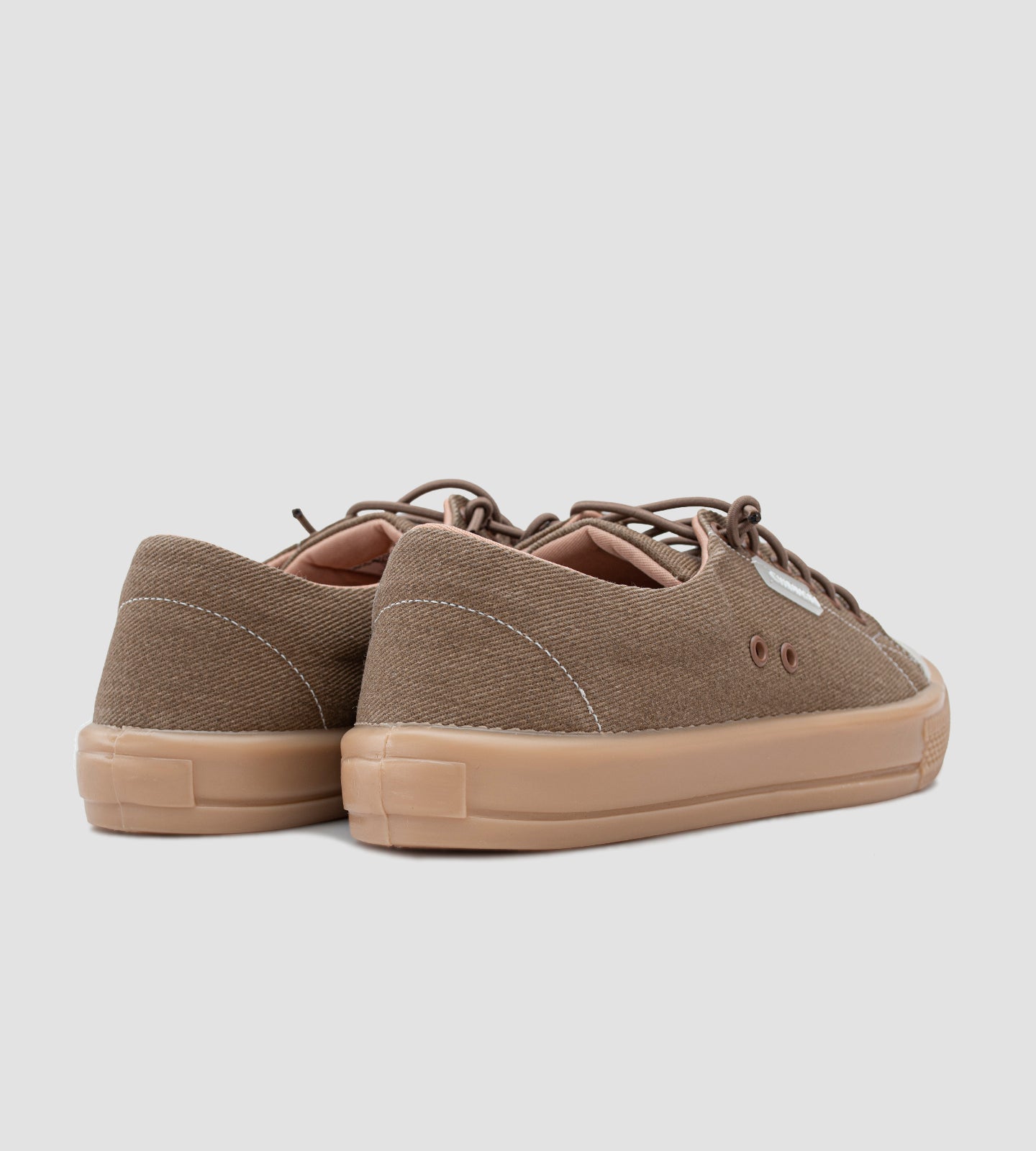 Tênis Feminino Casual Tecido Marrom