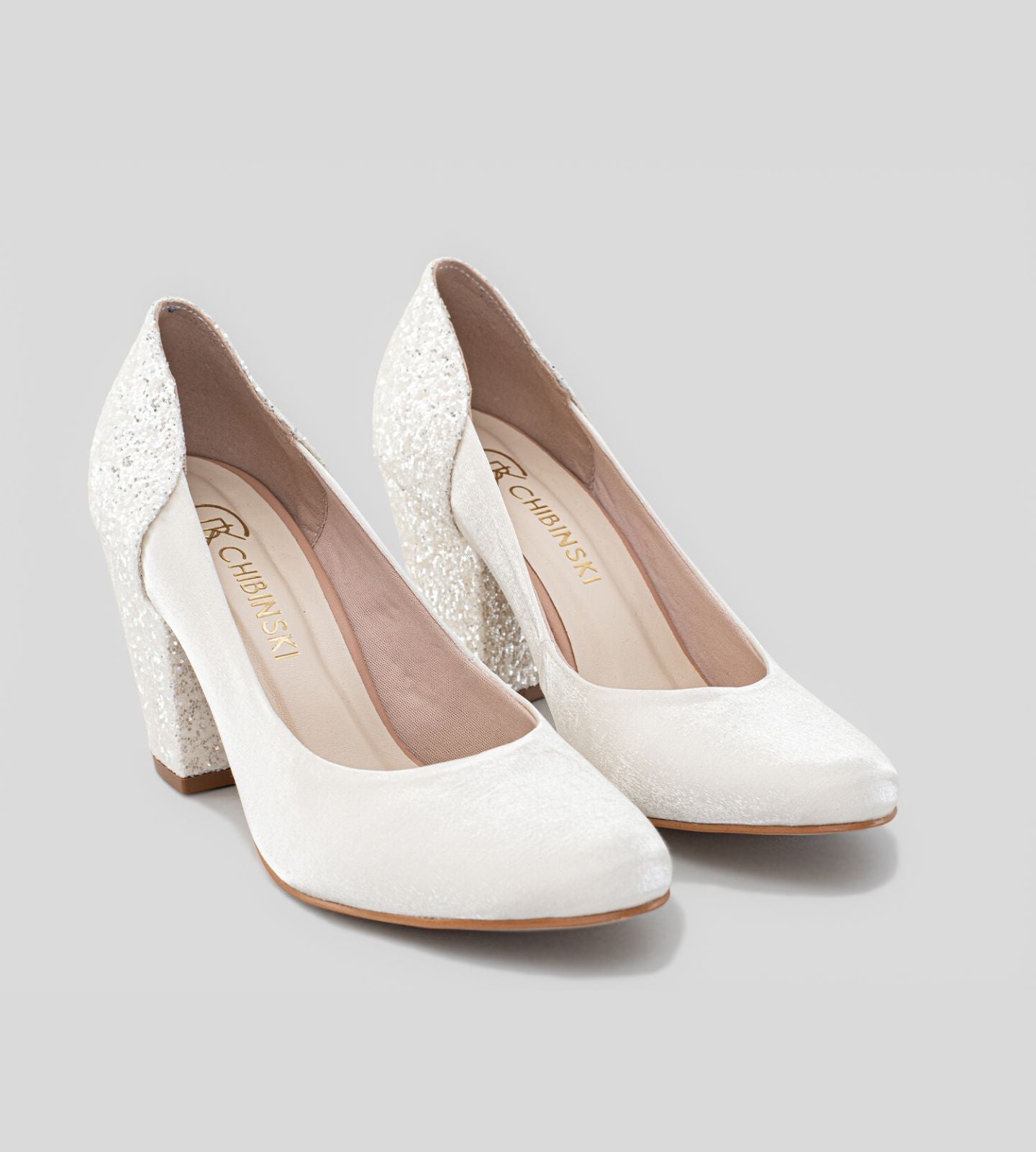 Sapato Boneca Noiva Velvet Off White