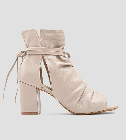 Ankle Boot CBK Couro Nude