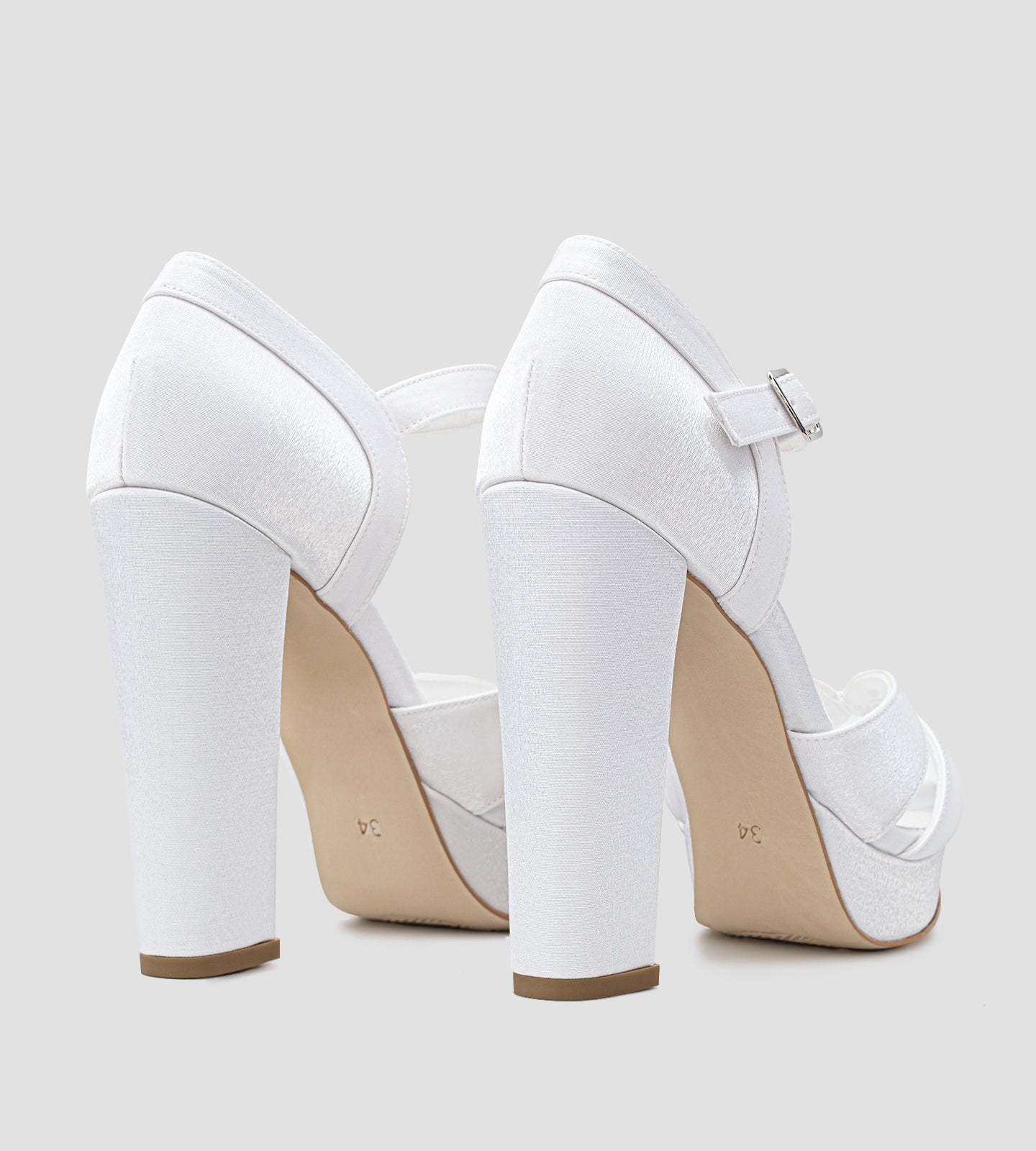 Sandália Noiva Velvet Branco