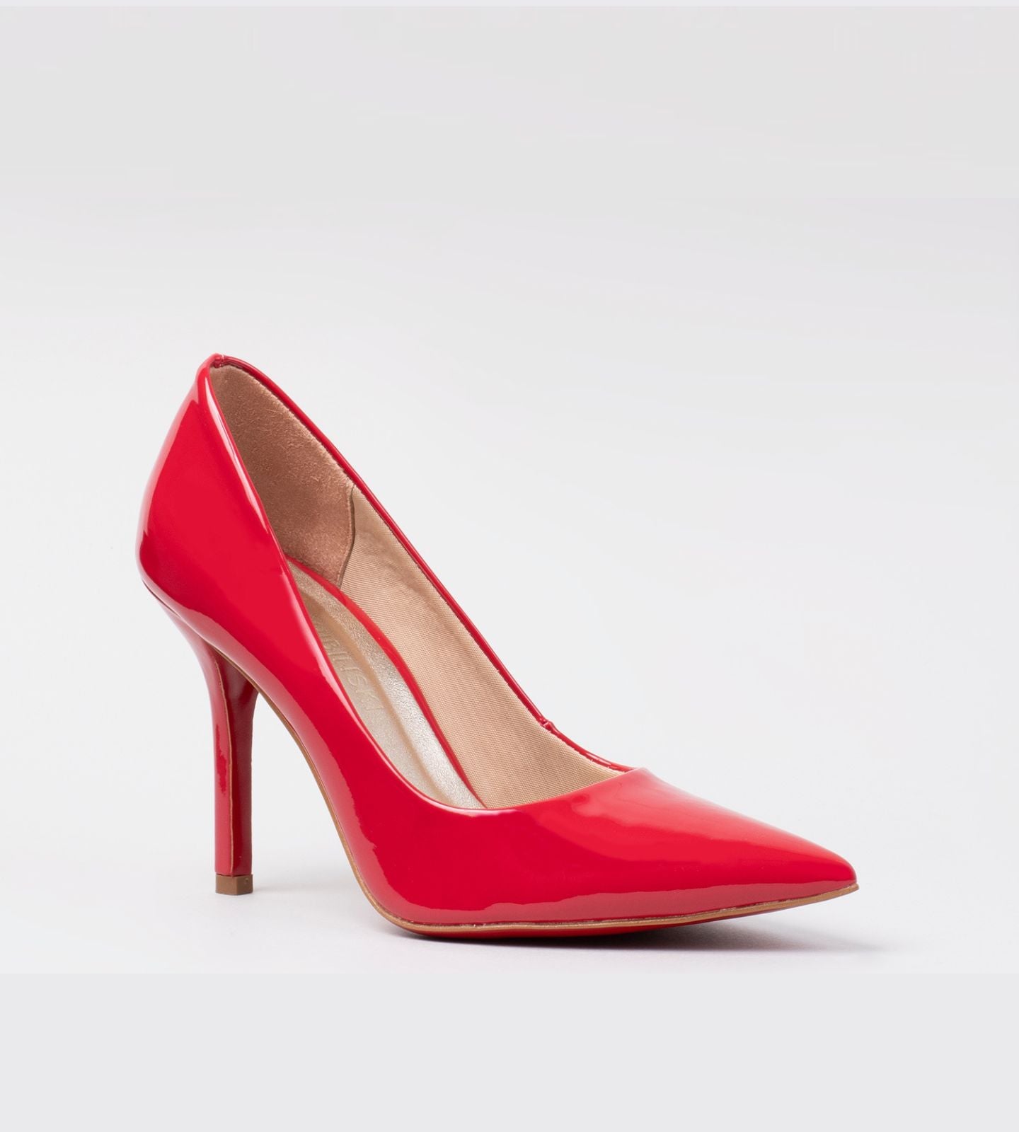 Scarpin hot sale verniz vermelho