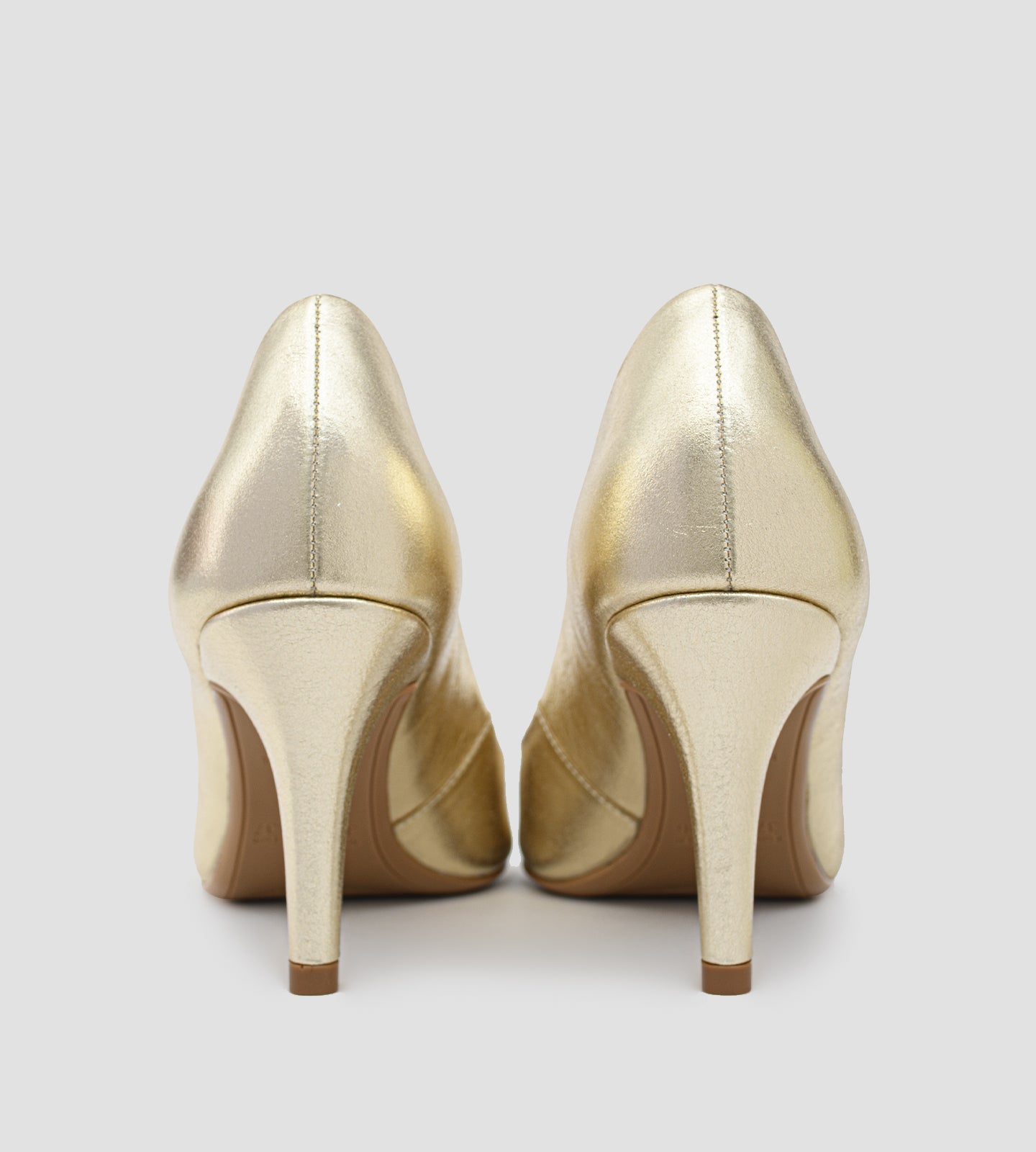 Scarpin Festa Couro Dourado