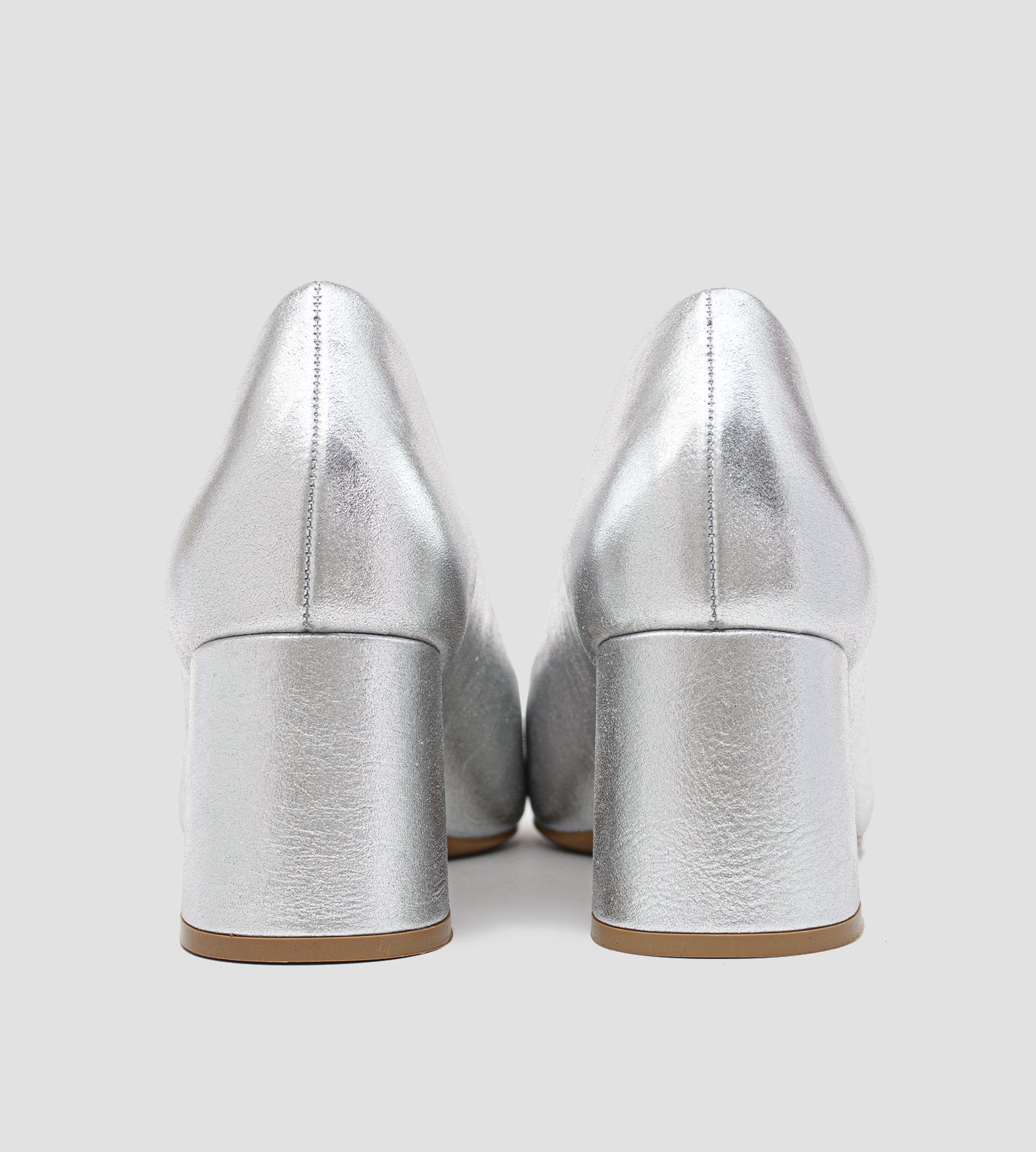 Scarpin Festa Couro Prata