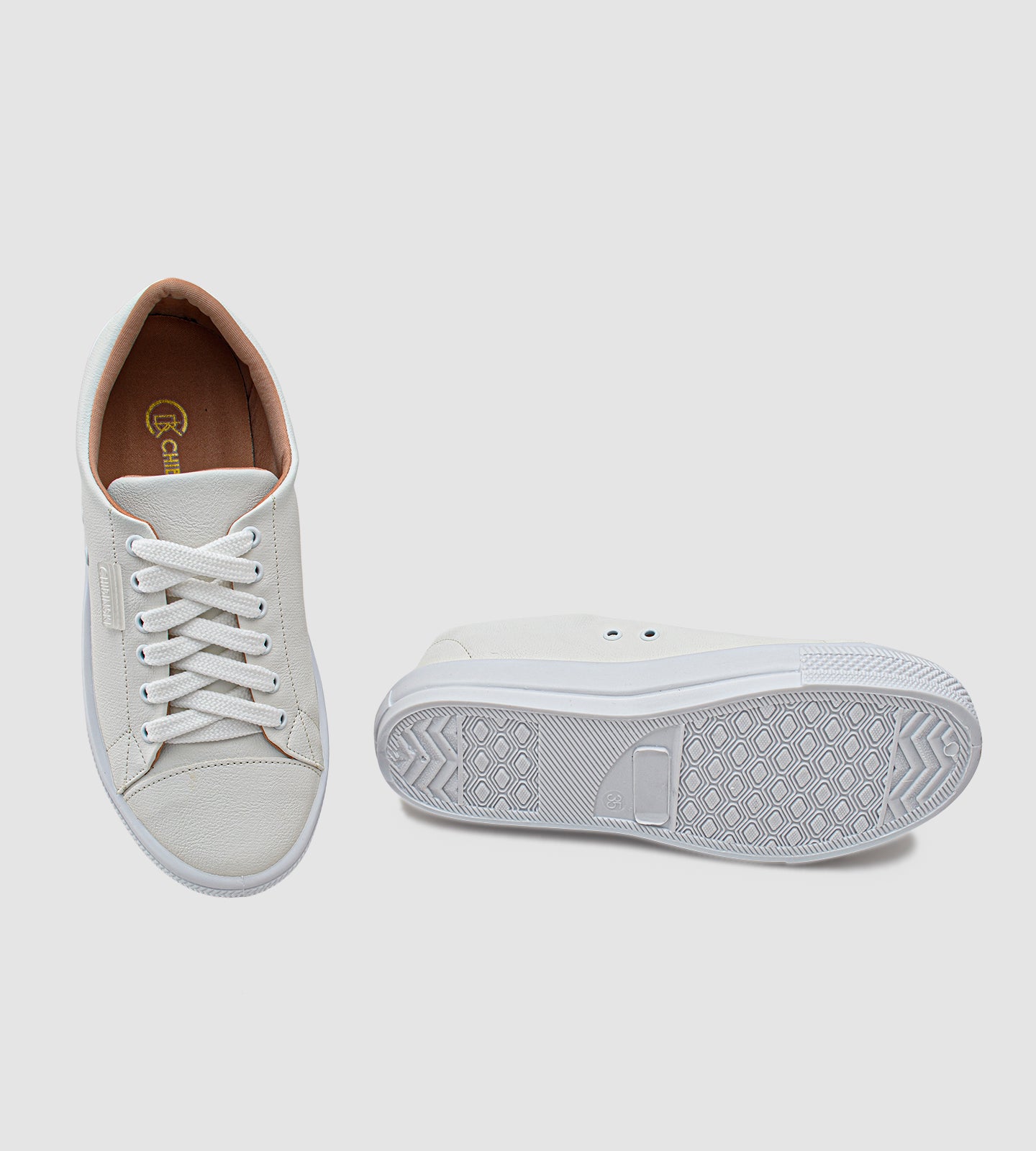 Tênis Feminino Casual Branco